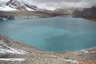 Tilicho lake is situated at the height of 4919 meter in annapurna trekking area.