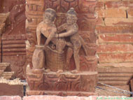 Kama Sutra art in Nepal