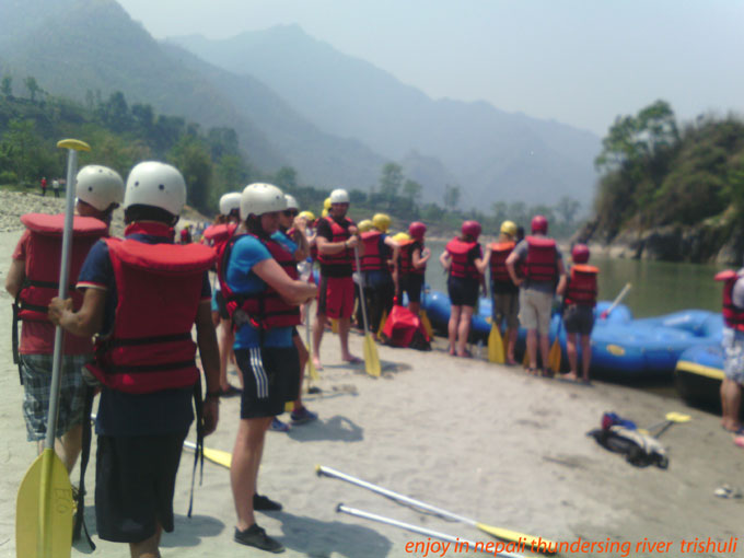 Trekking and rafting trip Nepal